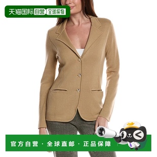 Wool Blend Sweater 自营Bruno tan Merino Blazer 美国 Magli
