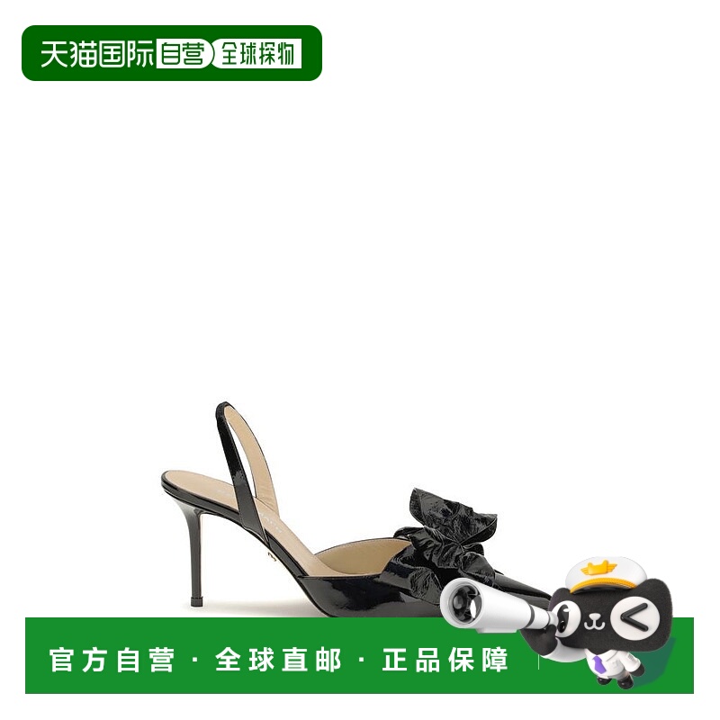 自营mach & machMACH&MACH“LE CADEAU”手工皮革女式斜背-黑色