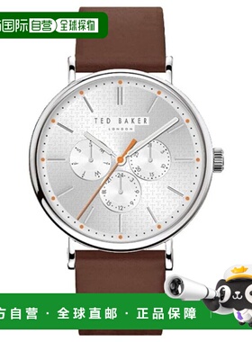 自营Ted Baker Men's Phylipa Gents Silver Dial Watch - silver