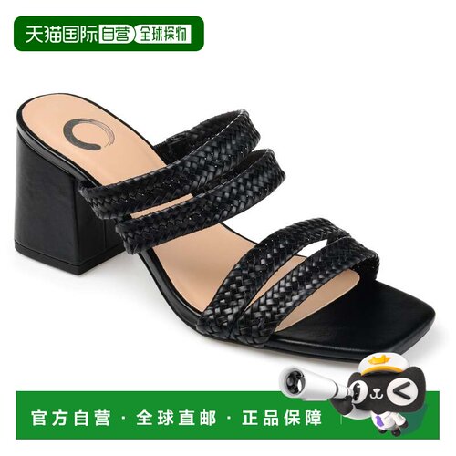 自营Journee Collection 女式 Natia 高跟鞋 - 黑色 美国奥莱直发