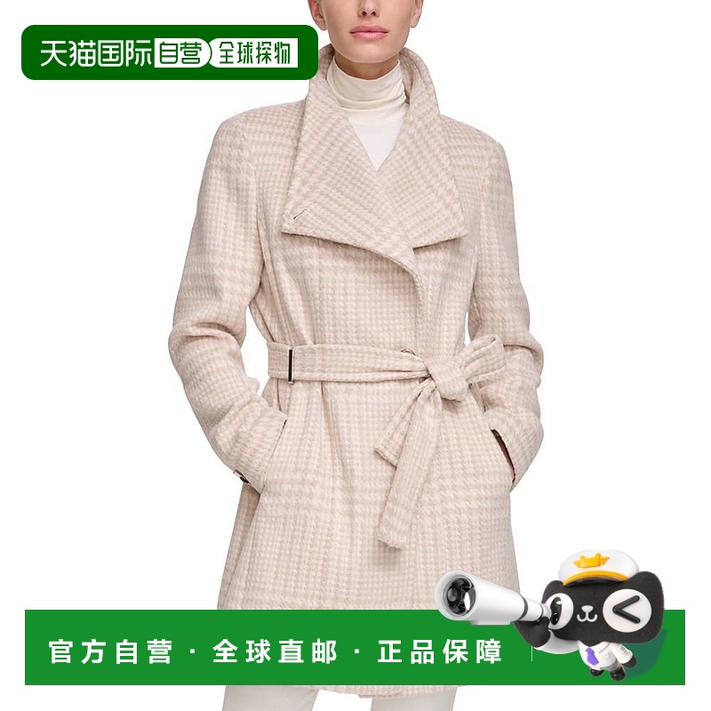 1h可退 【美国直邮】calvin klein 女士 外套大衣 潮流穿搭 高级