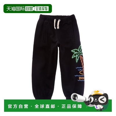 自营Palm Angels Neon Palms Sweatpant - black 美国奥莱直发