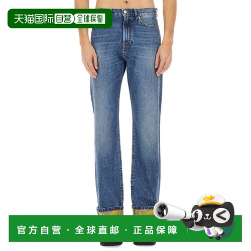 自营versaceJeans In Denim - blue 美国奥莱直发