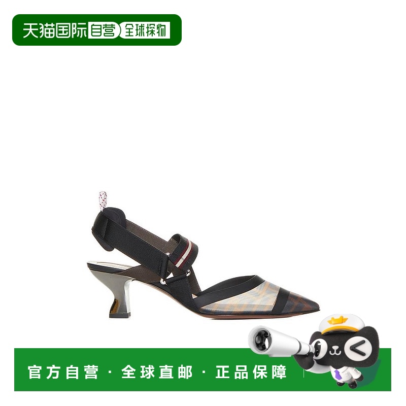 1h可退 【美国直邮】fendi 女士 凉鞋运动绑带尖头