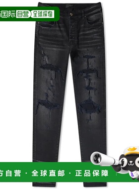 自营AMIRI Thrasher Plus Jeans Aged Black - black 美国奥莱直