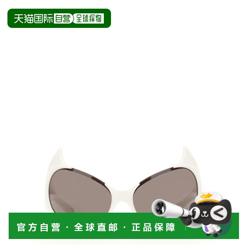 香港直邮猫眼太阳镜 Gotham Cat巴黎世家 白色配饰