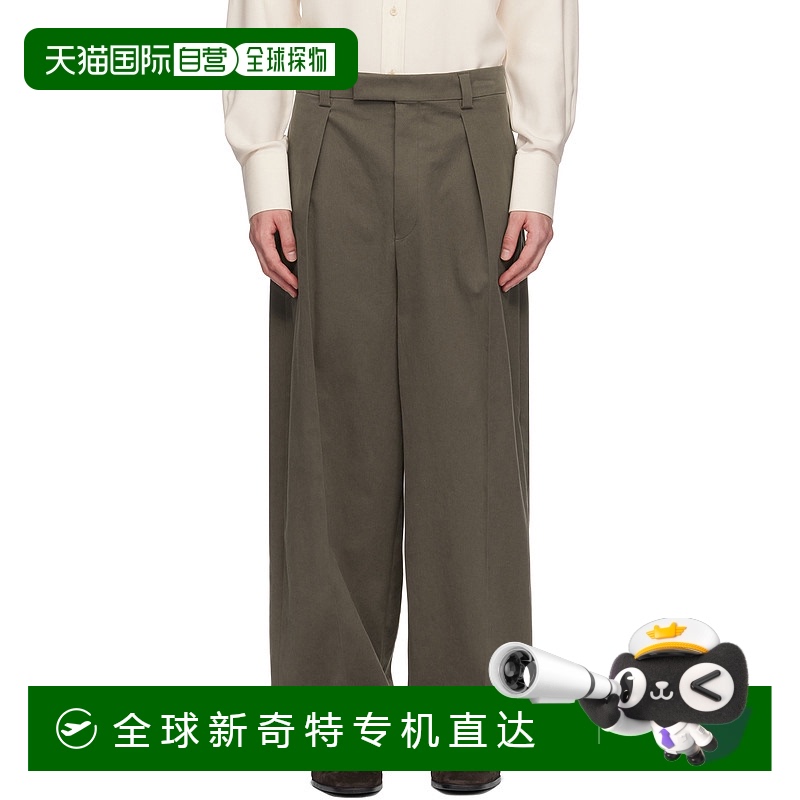 1h可退 香港直邮潮奢 Salvatore Ferragamo 菲拉格慕 男士 棕色暗