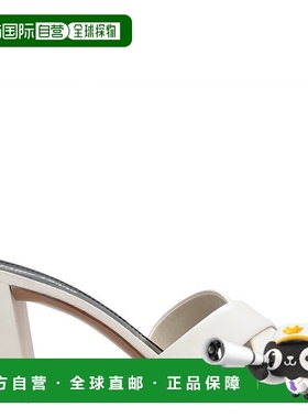 自营 paris texas巴黎得克萨斯Dafne 70皮骡-白色 美国奥莱直发