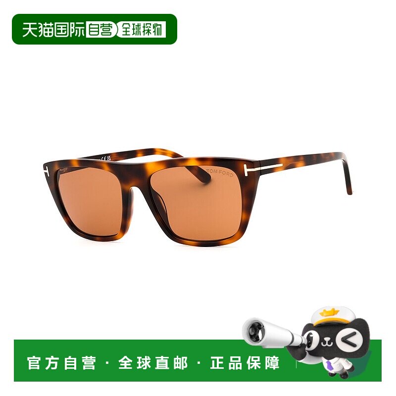 自营Tom Ford男士FT1175 56mm太阳镜-棕色 美国奥莱直发
