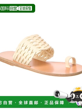 自营 Ancient Greek Sandals Thalia 编织皮革凉鞋 - 灰白色 美国