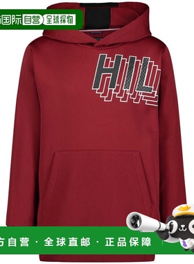 自营Boys Tommy Hilfiger TSP Fast Break Hoodie Red Long Sleev