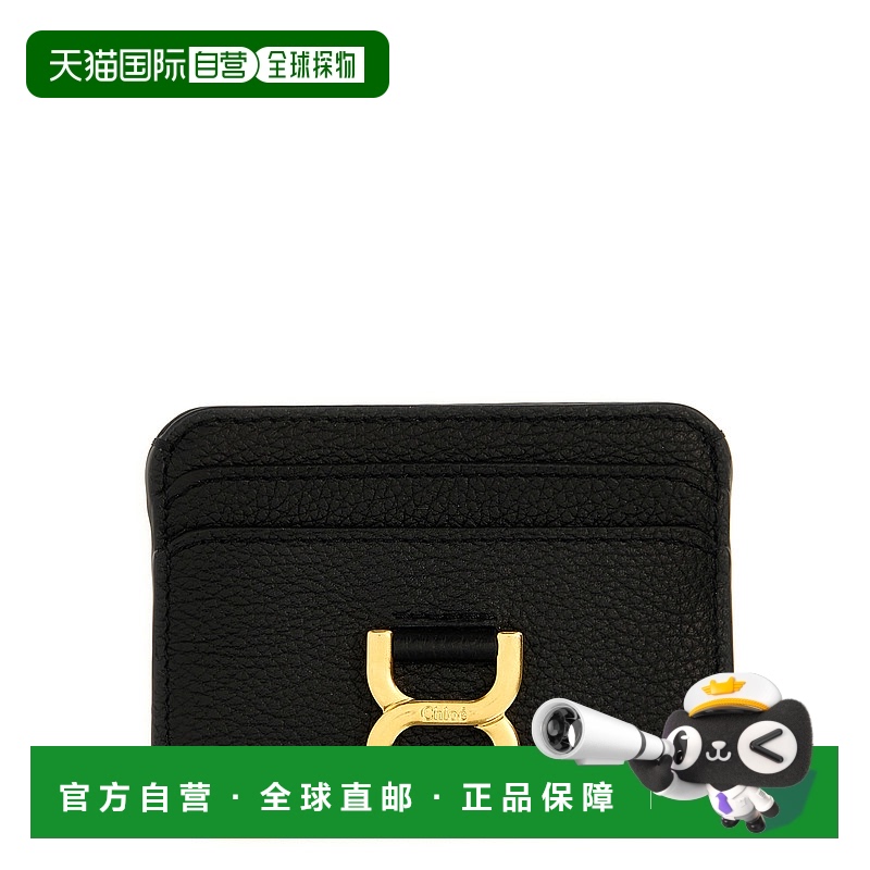1h可退 香港直邮潮奢 Chloe 蔻依 女士 雕刻標誌卡包 CHC23AP096I
