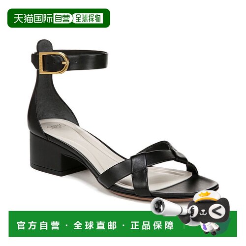 自营Franco Sarto Nerissa Sandal - Black 美国凉鞋单鞋直发奥莱