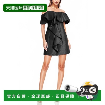自营badgley mischkaBlakely Off-The-Shoulder Cocktail Dress I