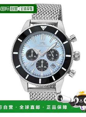 自营Porsamo Bleu Men's Brandon Stainless Steel Watch 1011DBR