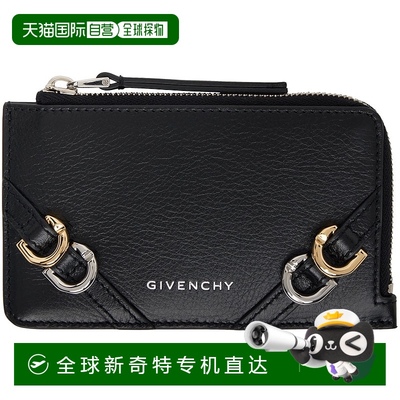 1h可退 香港直邮潮奢 Givenchy 纪梵希 女士 黑色 Voyou Zipped