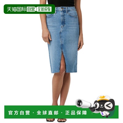 自营joe's jeansJoe的Joplin Skort牛仔裤-蓝色 美国奥莱直发中裙