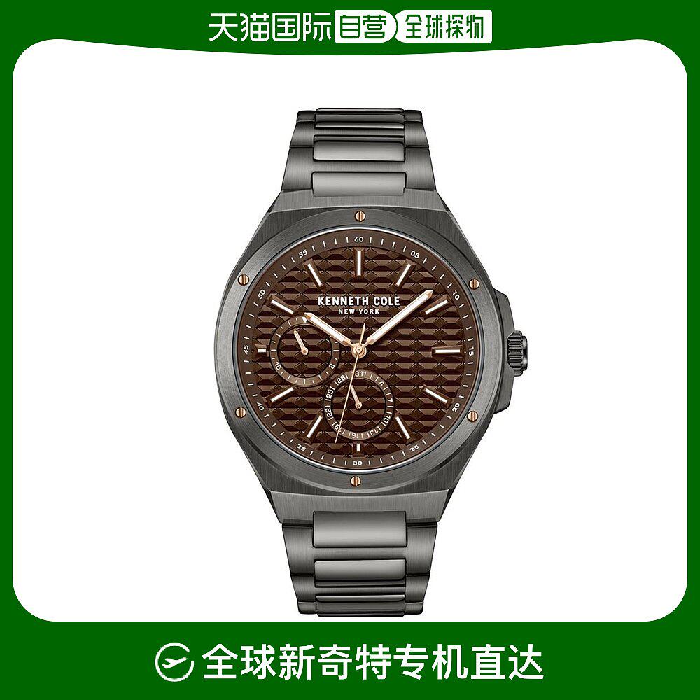 美国直邮kenneth cole 男士 休闲手表腕表石英表盘设计