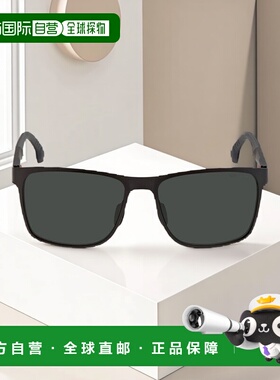 自营 Carrera 8026/S 男式哑光黑绿色矩形 57-17-145 太阳镜 - 绿