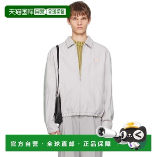 瑪尼 JUMU0 1h可退 Marni Workwear 夾克 灰色 香港直郵潮奢 男士