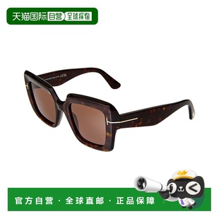 棕色 自营Tom 50mm太阳镜 Esme 美国奥莱直发汤姆福特 Ford女式