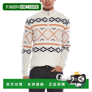 Wool Zip Cashmere Fairisle 自营Brodie Blend