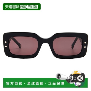 自营Carolina Herrera Pink Rectangular Ladies Sunglasses HER