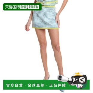 Walter 蓝色半身裙 Baker 迷你裙 美国直发奥莱 Mandy 自营