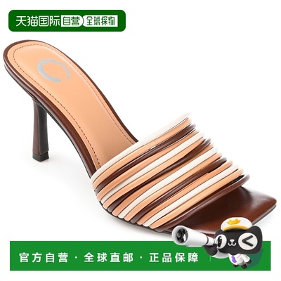 自营 Journee Collection 女士 Tru 舒适泡沫 Calliope 高跟鞋 -