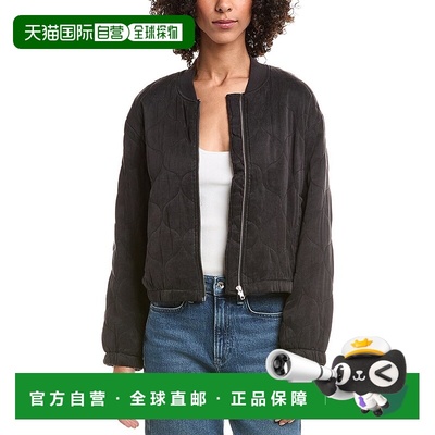 自营Bella Dahl Wynter Quilted Bomber Jacket 美国奥莱直发