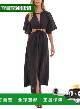 自营ViX Sallisa Long Dress - Black 连衣裙美国直发奥莱