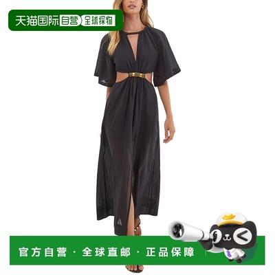 自营ViX Sallisa Long Dress - Black 连衣裙美国直发奥莱