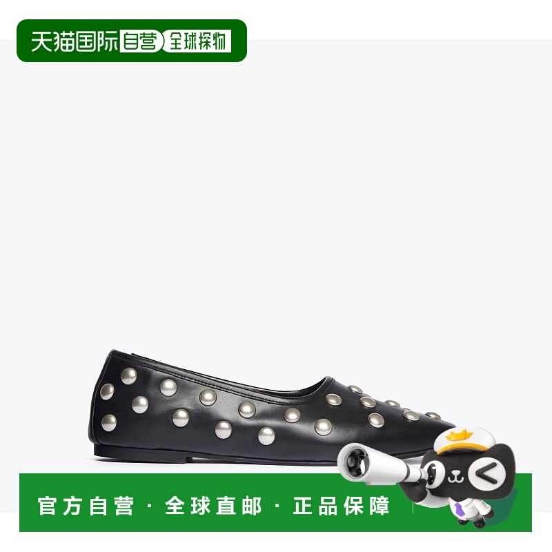 自营freda salvadorWomen's Jessie Ballet Flat Shoes In Black