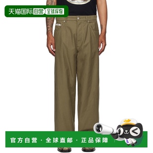 1h可退 香港直邮潮奢 Moschino 莫斯奇诺 男士 卡其色 City Escap