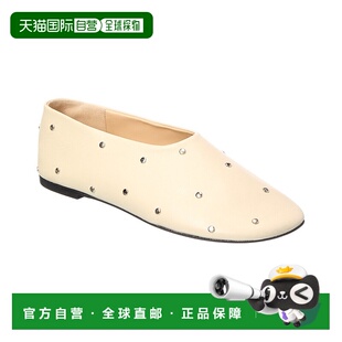 自营 Proenza Schouler平白皮革 美国奥莱直发单鞋一脚蹬平底鞋