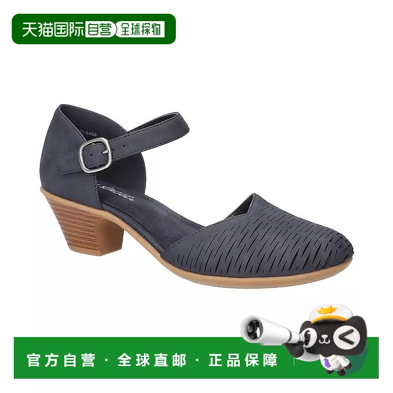 1小时内可退 【美国直邮】easy street 女士 凉鞋粗跟外穿休闲 百