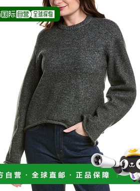 自营 Proenza Schouler White Label Tara 羊毛混纺毛衣 - 灰色