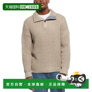 自营WEATHERPROOF VINTAGE Textured Mixy 1/4-Button Sweater -