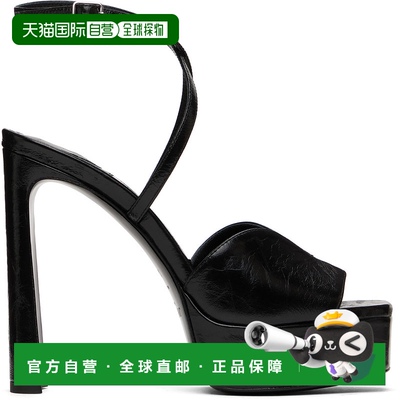 1h可退 香港直邮潮奢 Jimmy Choo 周仰杰 女士 黑色 Karli Platfo