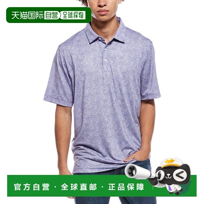 自营Cutter & Buck Pike Constellation Print Stretch Polo Shir