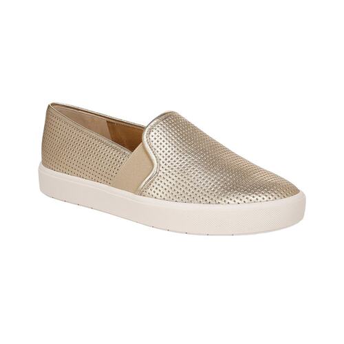 自营Vince Blair Leather Slip-On - champagne 美国奥莱直发女鞋