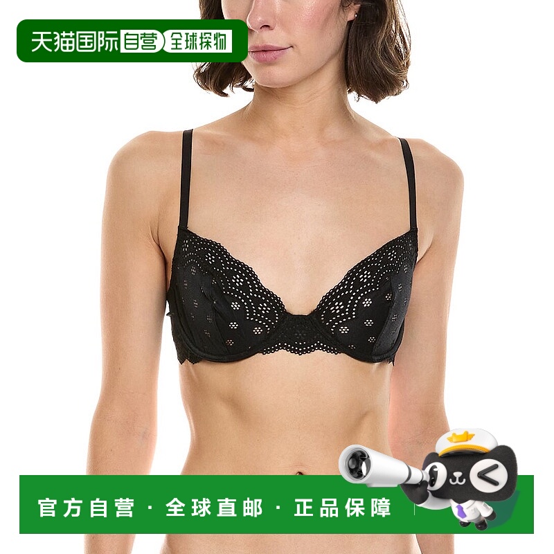 自营 Skarlett Blue Smitten无衬里内衣文胸-黑色 美国奥莱直发