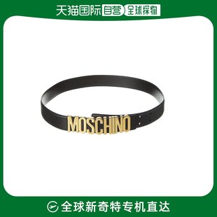 moschino 男士 美国直邮 腰带真皮针扣配件皮带配饰