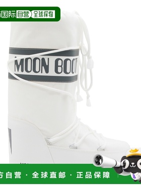 自营 moon boot 月亮靴 女士 ICON 白色尼龙靴子 80D1400440A001