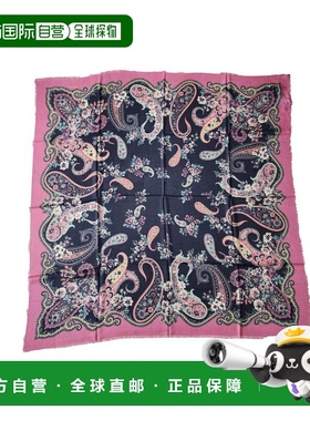 自营Etro Women's Paisley & Floral Wool Blend 140x140 Sheer S