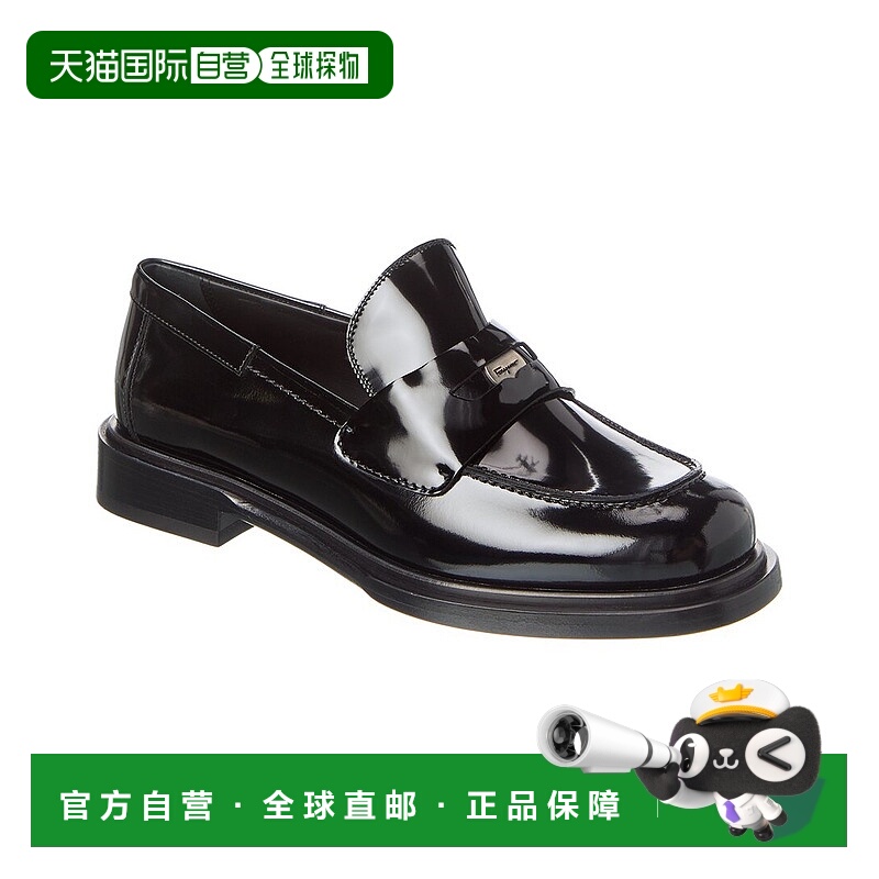 自营salvatore ferragamo菲拉格慕NYX 30专利便士Loafer-nero 美