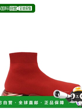 自营salvatore ferragamoNinette Sock Sneakers - red 美国奥莱
