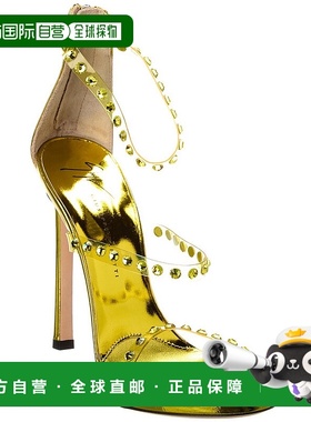 自营 Giuseppe Zanotti South 115 凉鞋 - 绿色 美国奥莱直发高跟