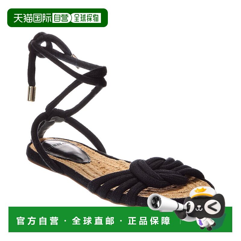 自营Alexandre Birman Vicky绳索凉鞋-黑色 美国奥莱直发