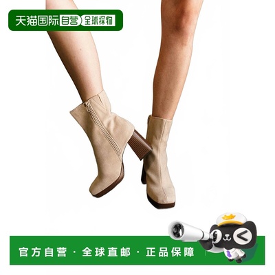 自营matisseWomen's Duke Platform Boots In Ivory 美国奥莱直发